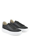 Ziya, Kadın Hakiki Deri Sneaker 1511035Z6200 Siyah