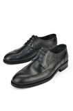 Ziya, Erkek Hakiki Deri Klasik Ayakkabı 1511027Z409 Siyah