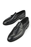 Ziya, Erkek Hakiki Deri Klasik Ayakkabı 1511027Z206 Siyah
