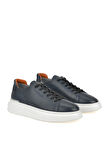 Ziya, Erkek Hakiki Deri Sneaker 151987Z024 Lacivert