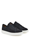 Ziya, Erkek Hakiki Deri Sneaker 1511026Z8952 Lacivert