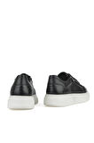 Ziya, Erkek Hakiki Deri Sneaker 1511026Z550 Siyah