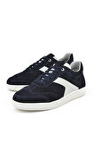 Ziya, Erkek Hakiki Deri Sneaker 151983ZX30 Lacivert
