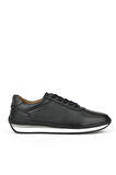 Ziya, Erkek Hakiki Deri Sneaker 1511002Z063 Siyah