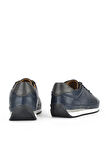 Ziya, Erkek Hakiki Deri Sneaker 1511002Z063 Lacivert
