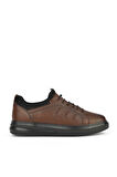 Ziya, Erkek Hakiki Deri Sneaker 143423Z72 Taba