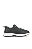 Ziya, Kadın Hakiki Deri Sneaker 1511050Z2052 Siyah