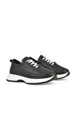 Ziya, Kadın Hakiki Deri Sneaker 1511050Z2052 Siyah