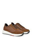 Ziya, Erkek Hakiki Deri Sneaker 151423Z520 Taba