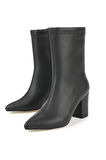 Ziya, Kadın Topuklu Bot 1531044Z4006 Siyah