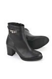 Ziya, Kadın Hakiki Deri Bot 1531030Z2599 Siyah