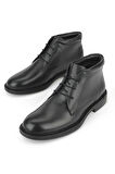 Ziya, Erkek Hakiki Deri Bot 1531043Z41215 Siyah