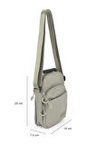 Ziya, Kadın Çapraz Çanta 153441Z139P Açık Gri
