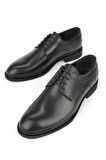 Ziya, Erkek Hakiki Deri Klasik Ayakkabı 1531056Z4615 Siyah