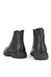 Ziya, Erkek Hakiki Deri Bot 1531007Z8263 Siyah