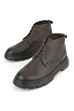 Ziya, Erkek Hakiki Deri Bot 1531007Z384 Kahve