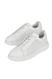 Ziya, Erkek Hakiki Deri Sneaker 1531026Z8552 Beyaz