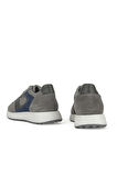 Ziya, Erkek Hakiki Deri Sneaker 1531026Z313 Gri