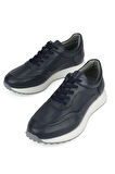 Ziya, Erkek Hakiki Deri Sneaker 1531026Z290 Lacivert