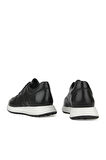 Ziya, Erkek Hakiki Deri Sneaker 1531026Z315 Siyah