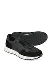 Ziya, Erkek Hakiki Deri Sneaker 1531026Z265 Siyah