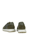 Ziya, Erkek Hakiki Deri Sneaker 1531026Z265 Haki