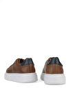 Ziya, Erkek Hakiki Deri Sneaker 1531026ZH12 Taba