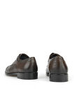 Ziya, Erkek Hakiki Deri Ayakkabı 15350Z1030 Kahve