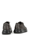 Ziya, Erkek Hakiki Deri Sneaker 153423Z73 Kahve