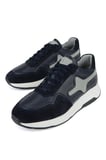 Ziya, Erkek Hakiki Deri Günlük Sneaker 161983ZSY810 Lacivert