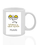 Kişiye Özel Kahve İç Temalı Kupa Bardak