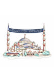 RAMAZAN AYASOFYA CAMİ MAKETİ 125*90 CM