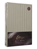 Nevresim Tekli Pamuk Saten Stripe 200x220