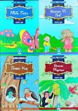 SEVİMLİ HAYVANLAR MASAL SETİ 1. SINIFLAR İÇİN BÜYÜK BOY RESİMLİ 10 KİTAP