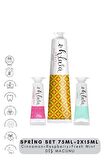  Cinnamon 75 ml + Fresh Mint 15 ml + Raspberry mint 15 ml Spring Set Diş Macunu
