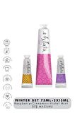  Raspberry Mint  75 ml + Cinnamon Mint 15 ml + Violet mint 15 ml Winter Set Diş Macunu
