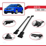 Audi S4 2004-2008 Arası ile Uyumlu FLY Model Ara Atkı Tavan Barı Gri 2 Adet