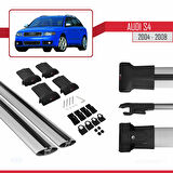 Audi S4 2004-2008 Arası ile Uyumlu FLY Model Ara Atkı Tavan Barı Gri 2 Adet