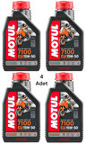 Motul 7100 15w-50 4T Tam Sentetik Motor Yağı 1 Litre (4 Adet)