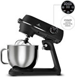 Karaca Multichef Artisan Digital Ekran 7 Litre Döküm Stand Mikser Siyah 1800w
