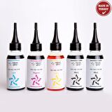 İnkHunter Epson Tüm Yazıcılara Uyumlu Kartuş Toner Mürekkebi 5 X 100 ml