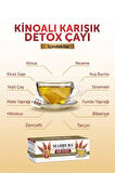 Mahbuba Kinoalı Karışık Detox Diyet Glutensiz Form Bitki Çayı 1 Aylık - ( 30 Kullanım ) Net 60gr x 6 Paket