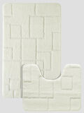 Banyo Paspası Silver Serenity U Tip 2’li Set