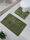 Banyo Paspası Silver Maldiv U Tip 2’li Set