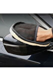 HASSAS MİKROFİBER ARABA ARAÇ OTO YIKAMA VE TEMİZLİK ELDİVENİ KURULAMA CİLA ELDİVENİ CAR WASH