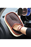 HASSAS MİKROFİBER ARABA ARAÇ OTO YIKAMA VE TEMİZLİK ELDİVENİ KURULAMA CİLA ELDİVENİ CAR WASH