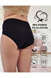 Kadın Büyük Beden Külot Full Brief (5XL, 6XL, 7XL) 5 Farklı Renk 1 Pakette