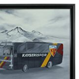 KAYSERİSPOR OTOBÜSÜ YAĞLI BOYA TABLO