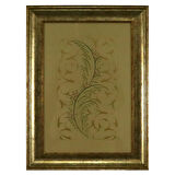 e38 EL İŞÇİLİĞİ TEZHİP TABLO  38 x 50 cm - 5939