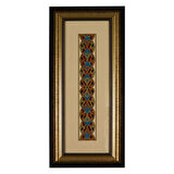 e38 EL İŞÇİLİĞİ TEZHİP TABLO  25 x 56 cm - 5947